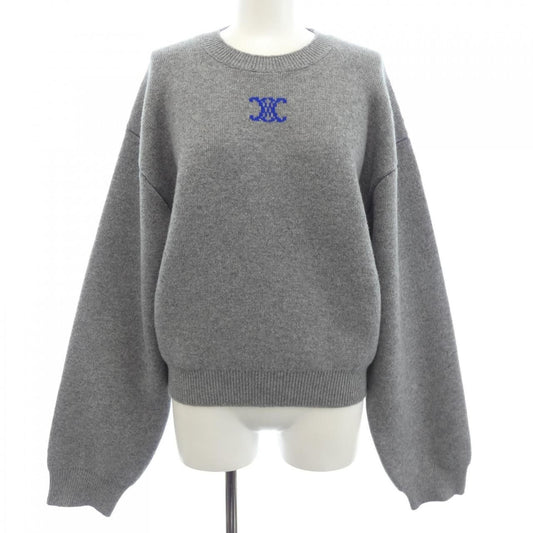 Celine Triomphe Jacquard Knit Sweater