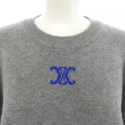 Celine Triomphe Jacquard Knit Sweater — view 5
