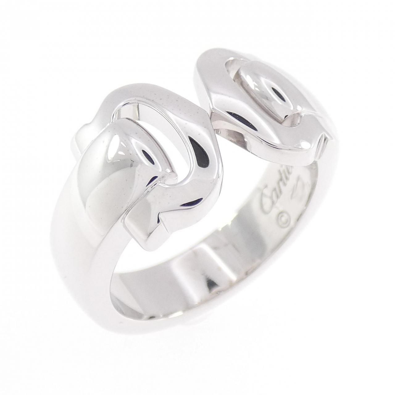 Cartier 2C Ring White Gold