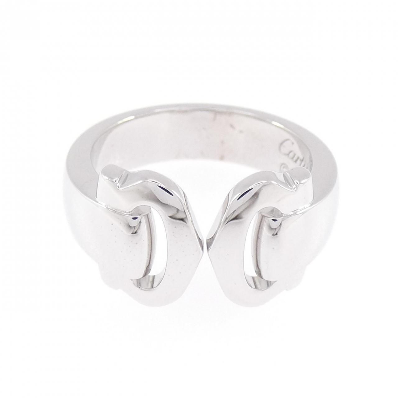Cartier 2C Ring White Gold — view 2
