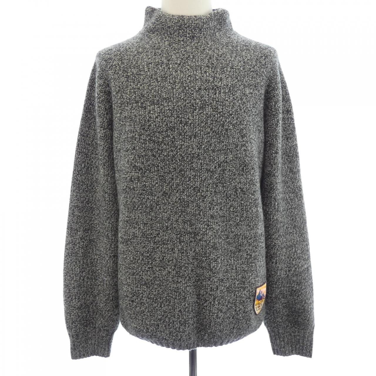 Dior Knit Sweater Gray