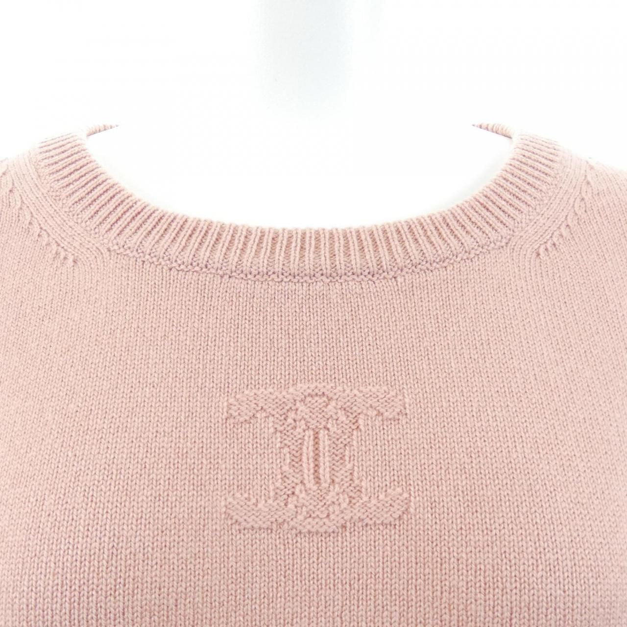 Celine Triomphe Embroidery Knit Sweater — view 5