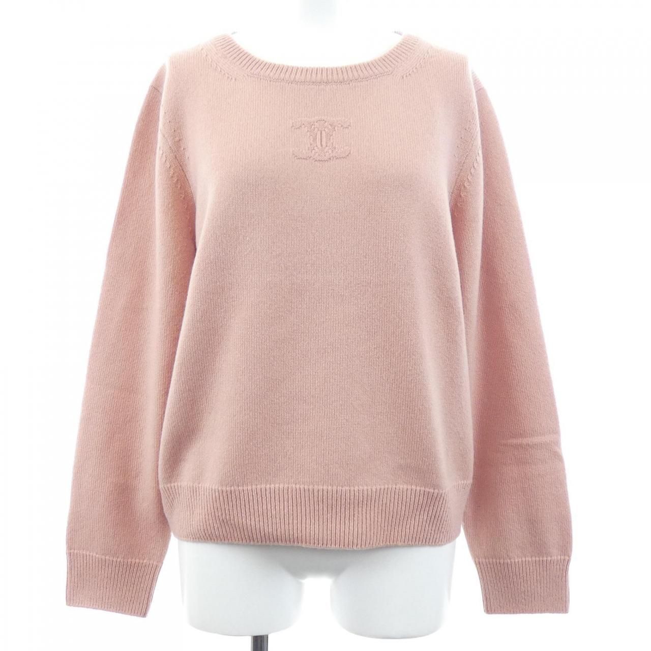 Celine Triomphe Embroidery Knit Sweater