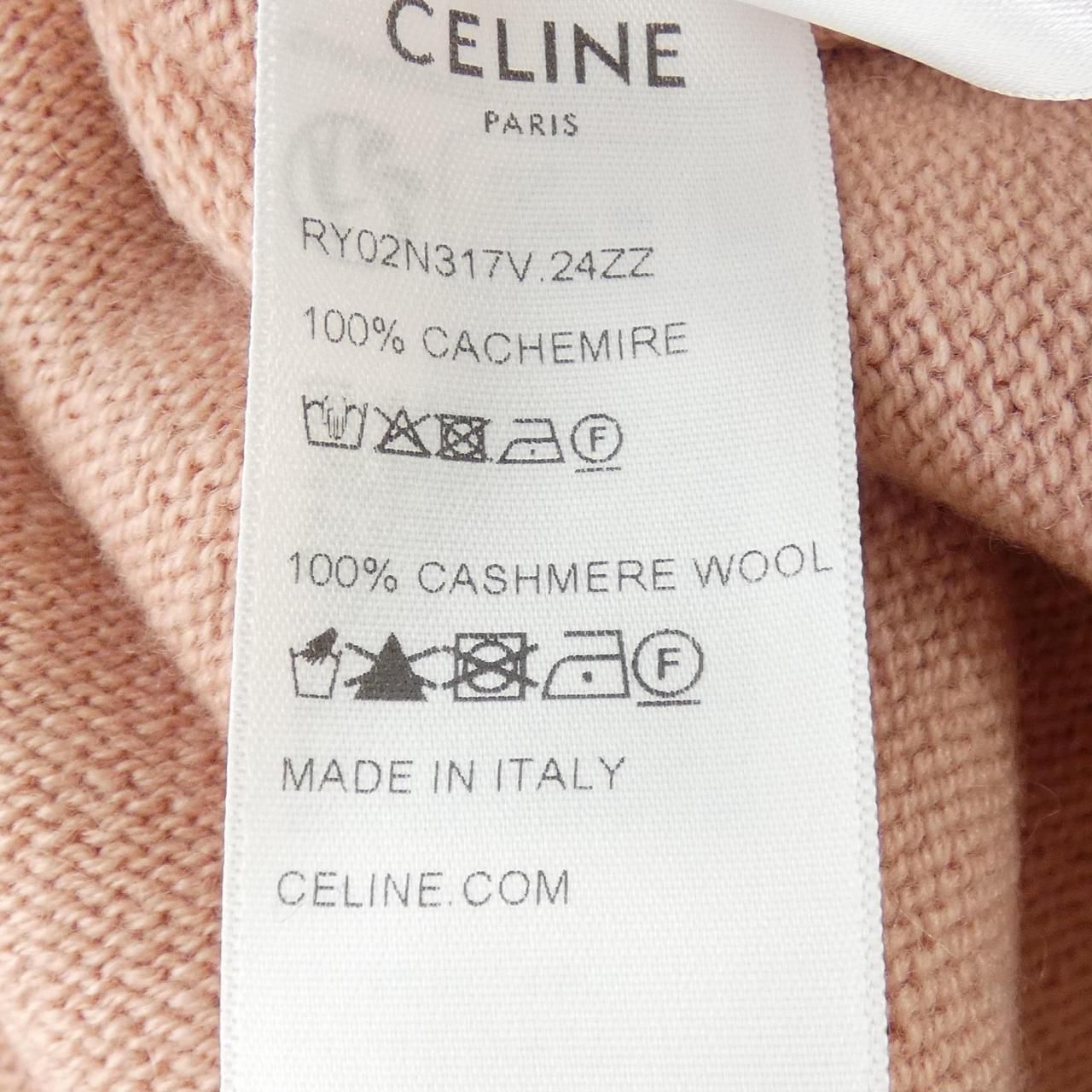 Celine Triomphe Embroidery Knit Sweater — view 3