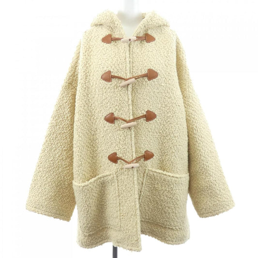 Celine Duffel Coat Yellow