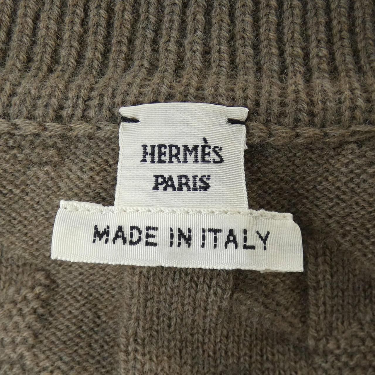 Hermes Motif Knit Sweater — view 4