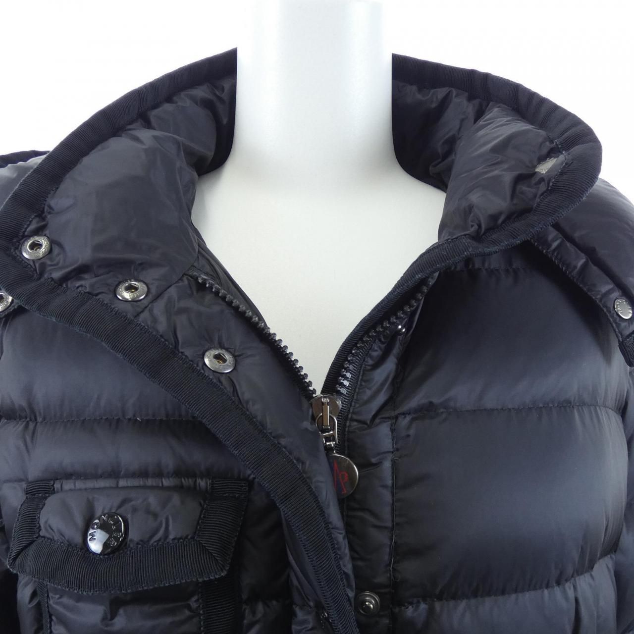Moncler Hermine Down Jacket Coat — view 6