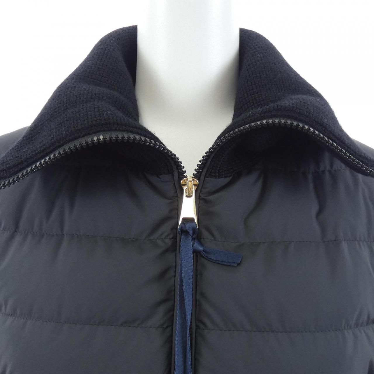 Moncler Down Jacket Navy — view 8