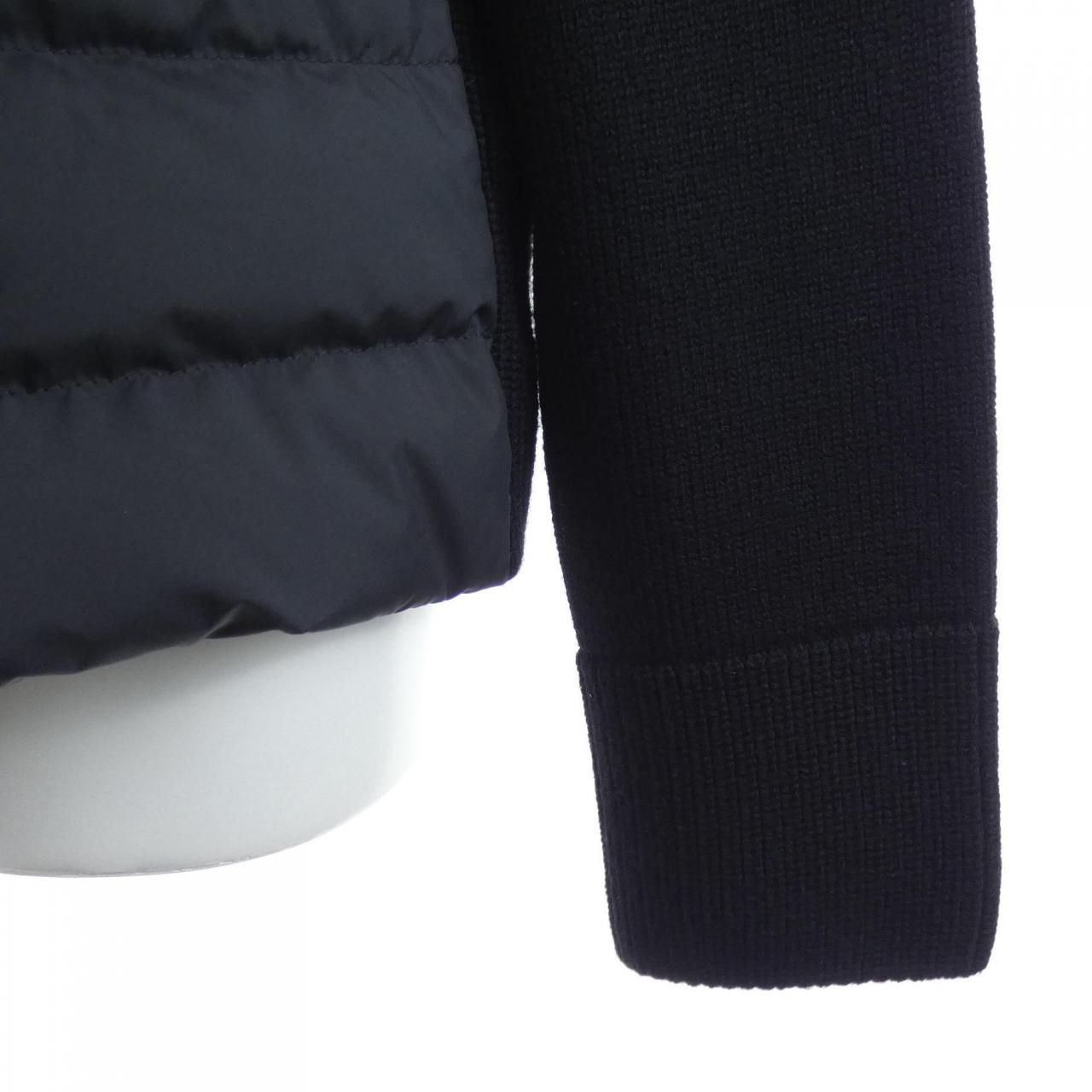 Moncler Down Jacket Navy — view 9