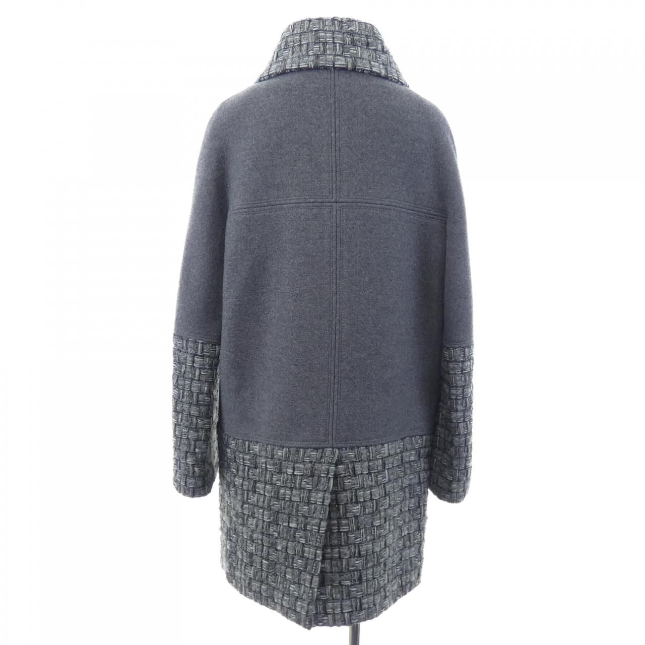 Chanel Coat Gray — view 2