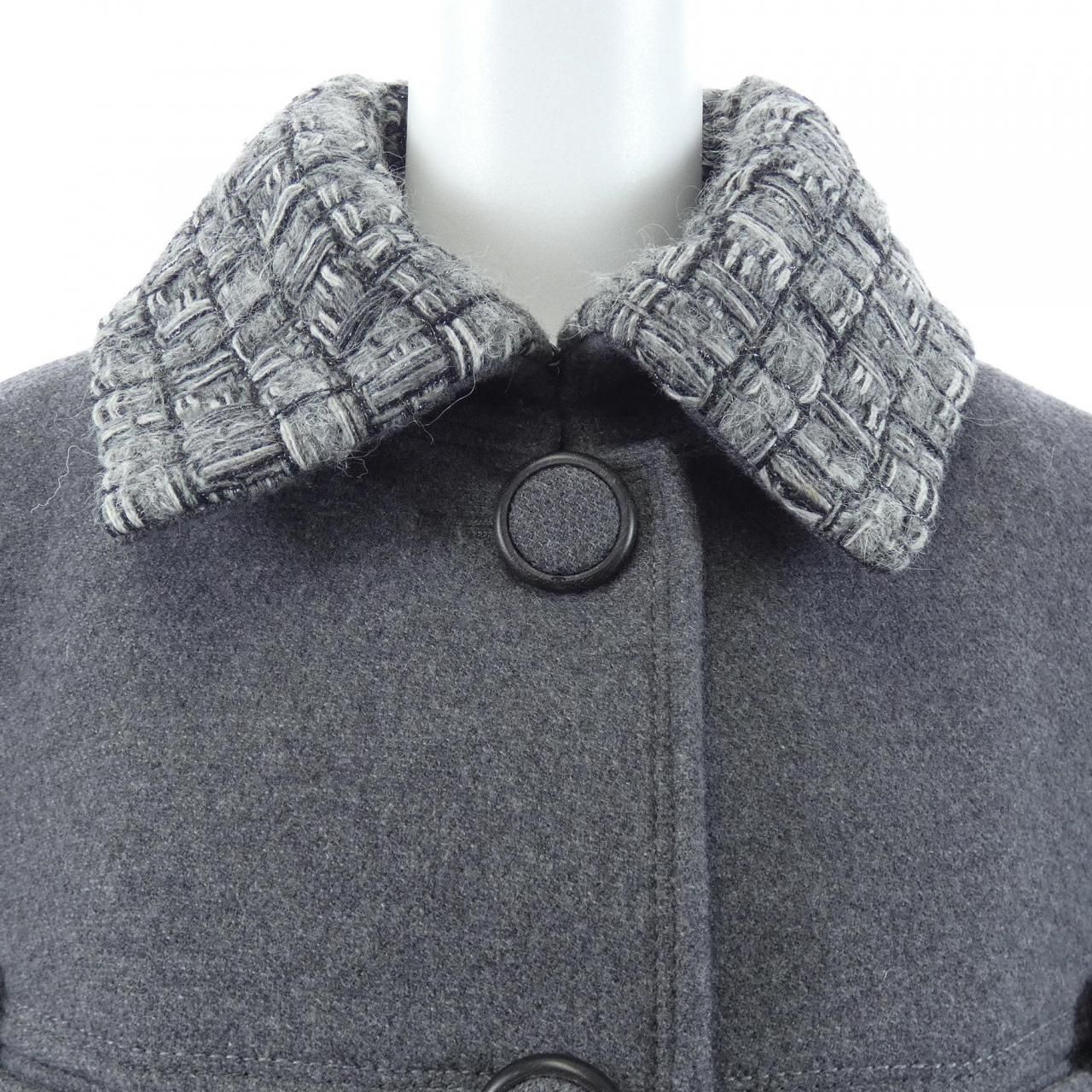 Chanel Coat Gray — view 5