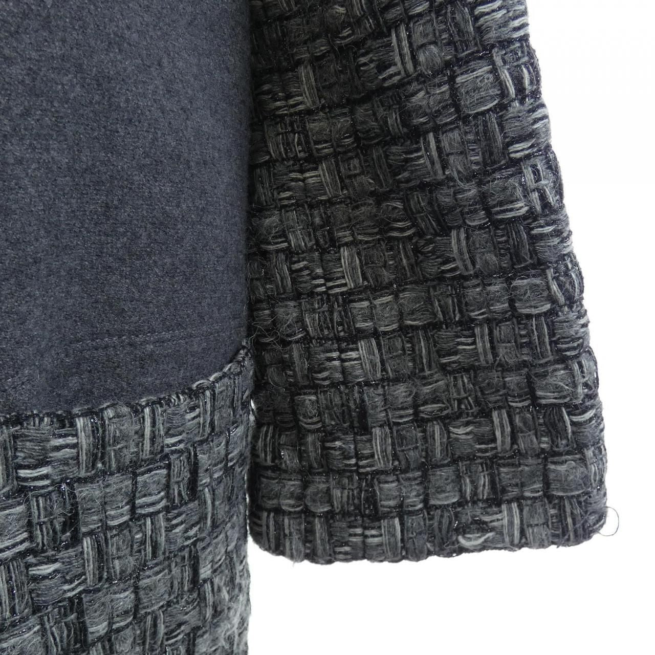 Chanel Coat Gray — view 6