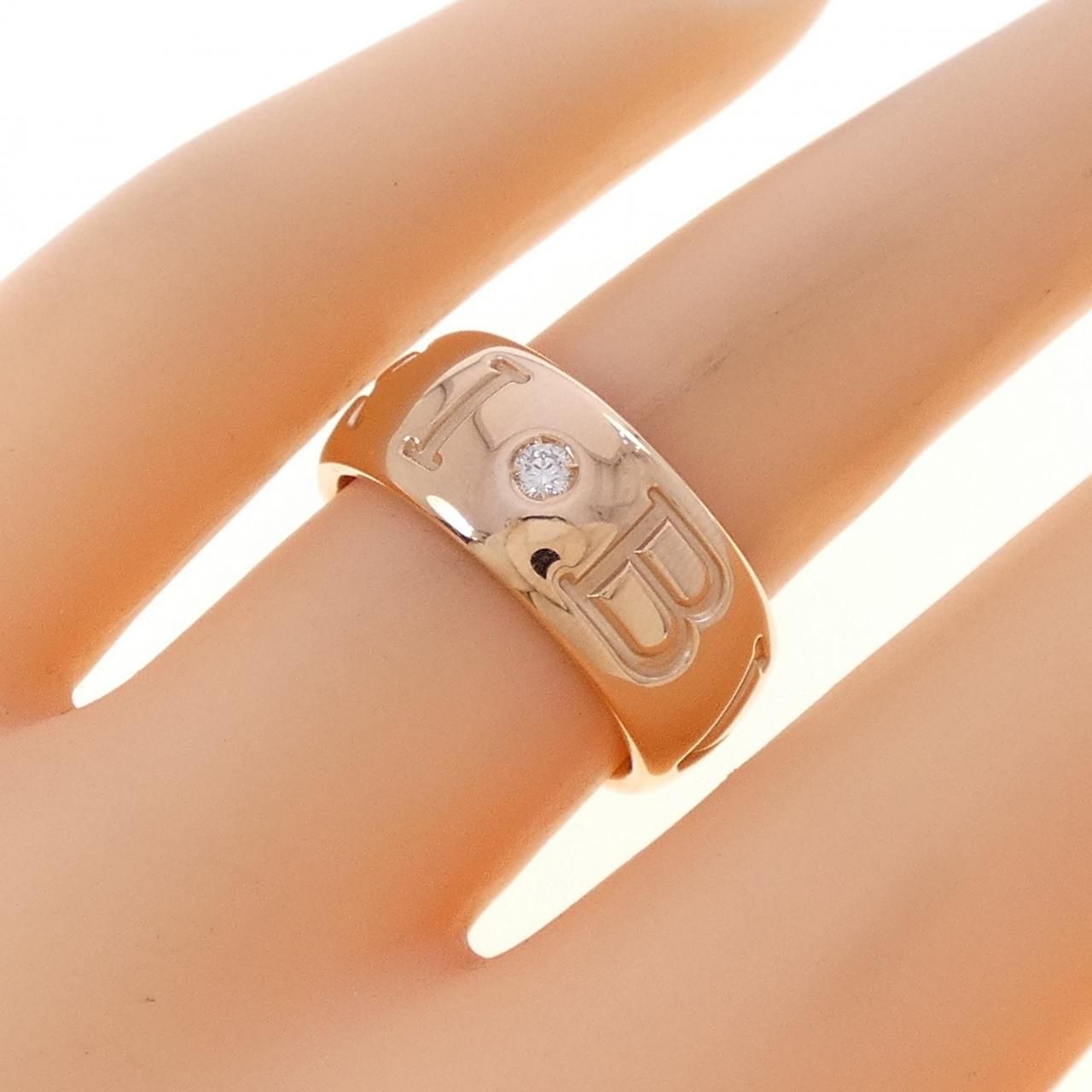 Bvlgari Mono Logo Ring — view 4
