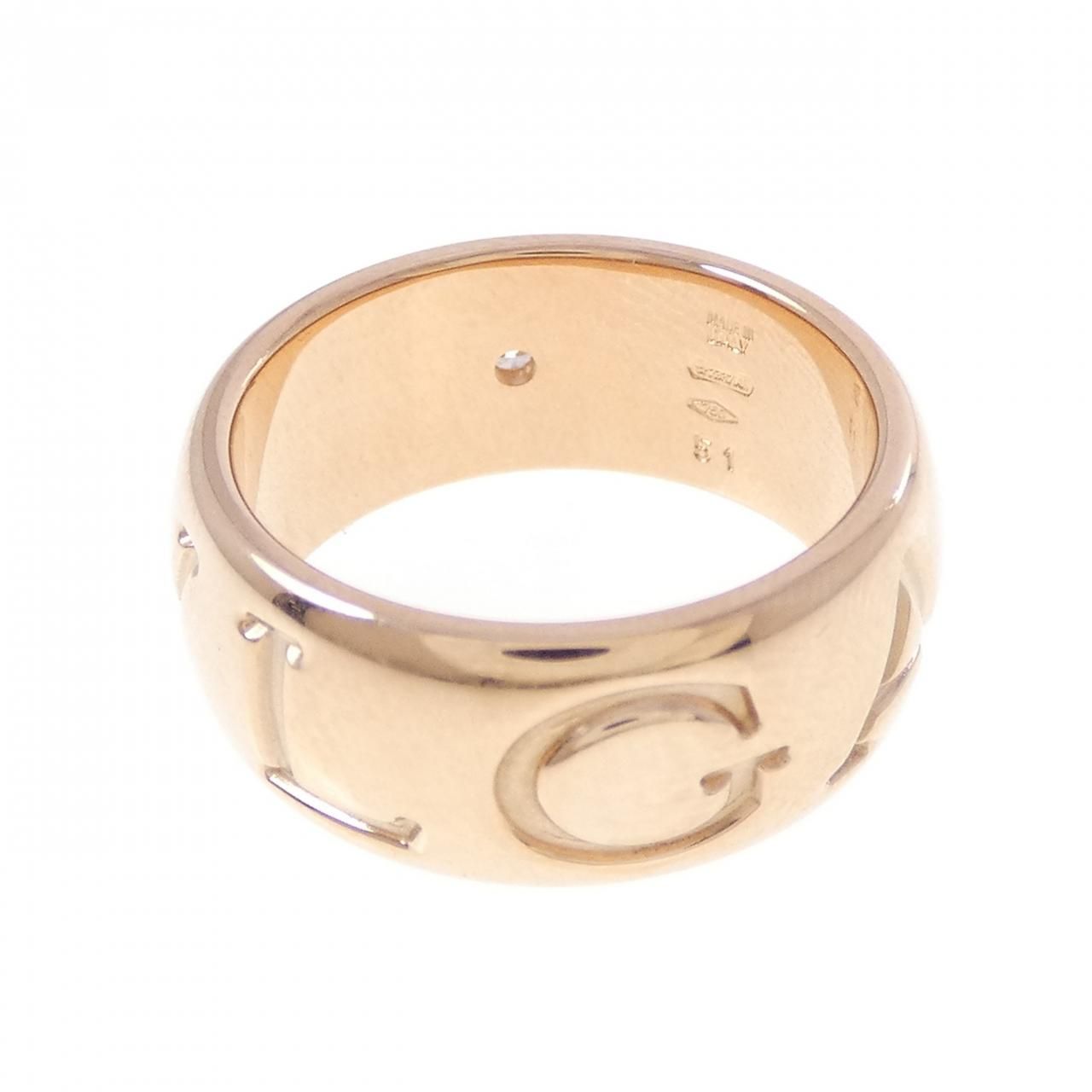 Bvlgari Mono Logo Ring — view 3
