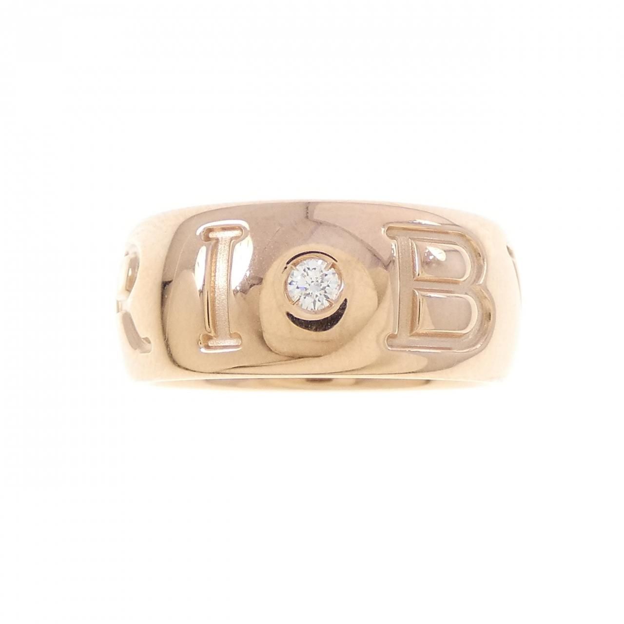 Bvlgari Mono Logo Ring — view 2