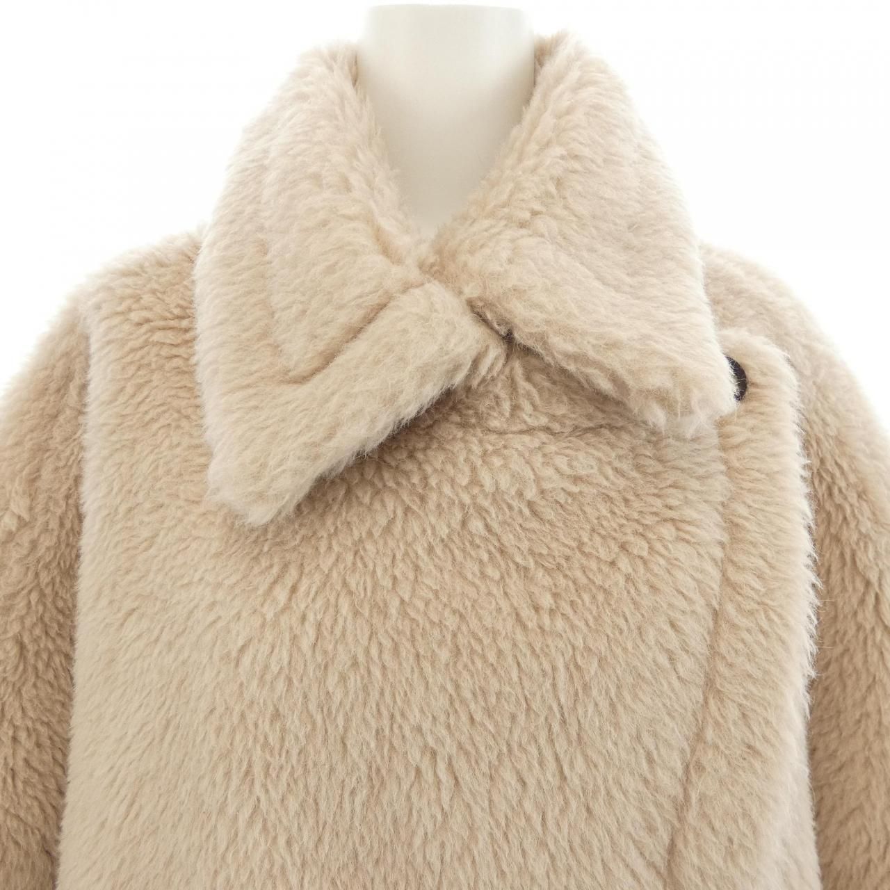 Max Mara Teddy Bear Cape — view 5