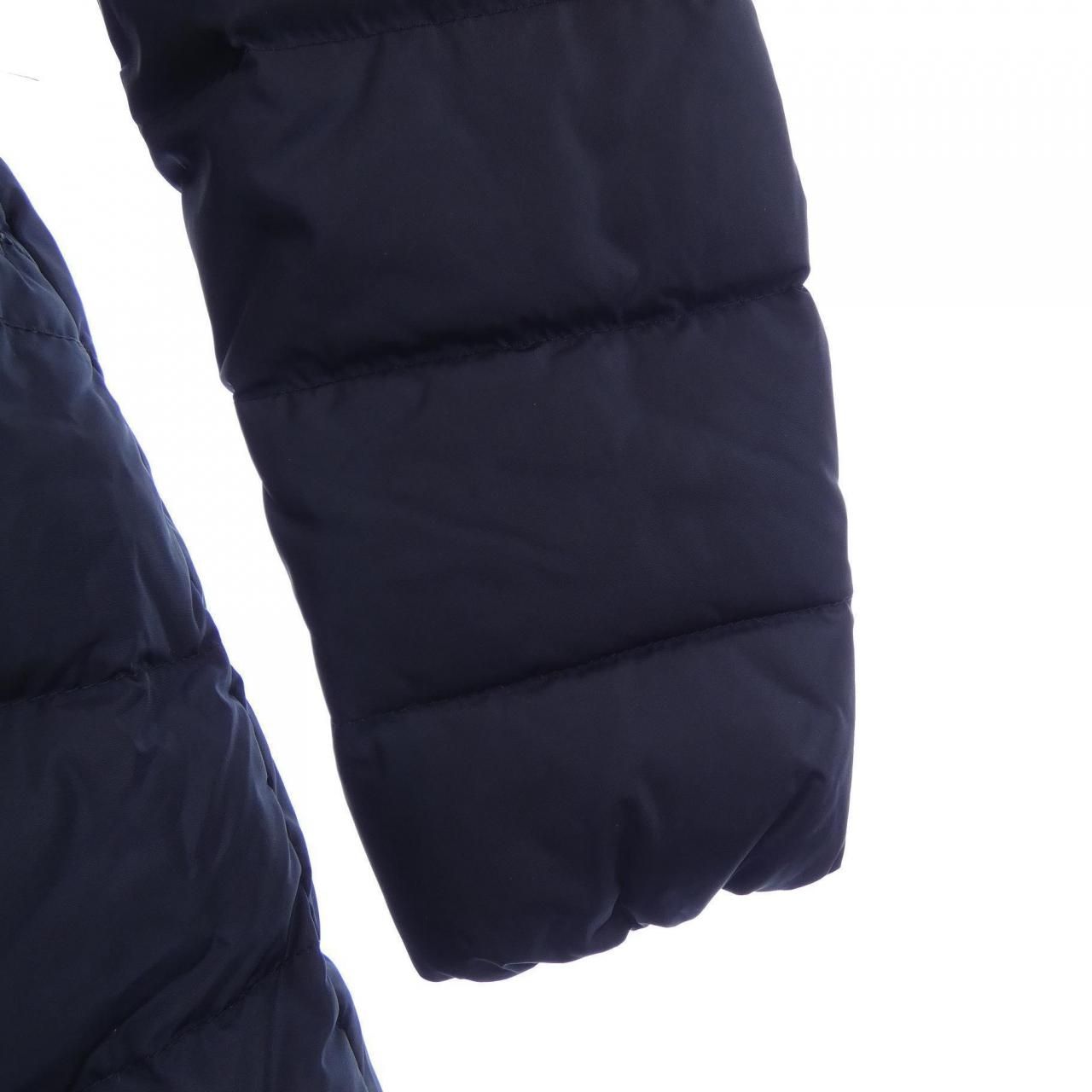 Moncler Flammette Down Jacket Coat — view 6