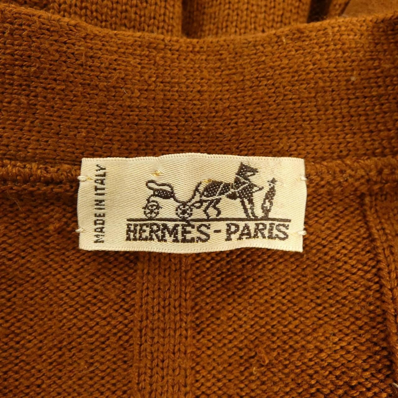 Hermes Vintage Cardigan Brown — view 5