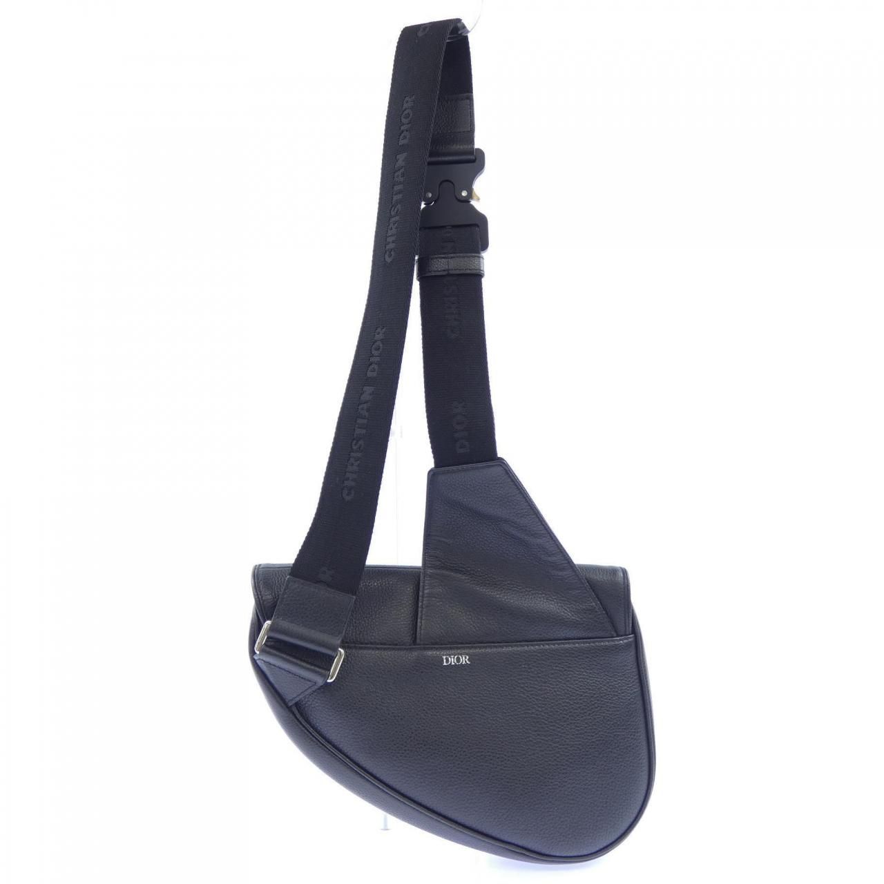 Dior Saddle Bag Handbag Black — view 3