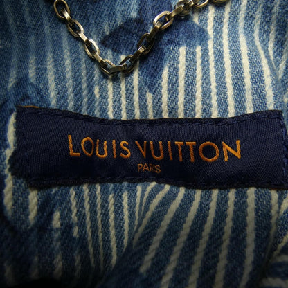 Louis Vuitton Striped Monogram Workwear Denim Jacket — view 4