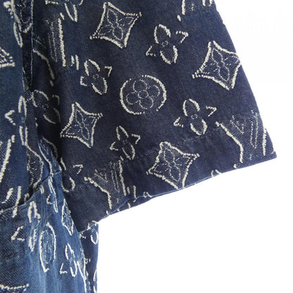Louis Vuitton Monogram Short Sleeve Chambray Shirt — view 6