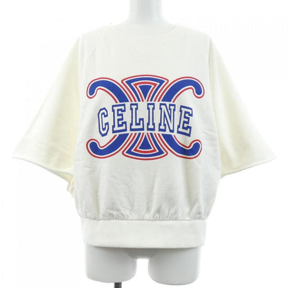 Celine Triomphe Sweatshirt White