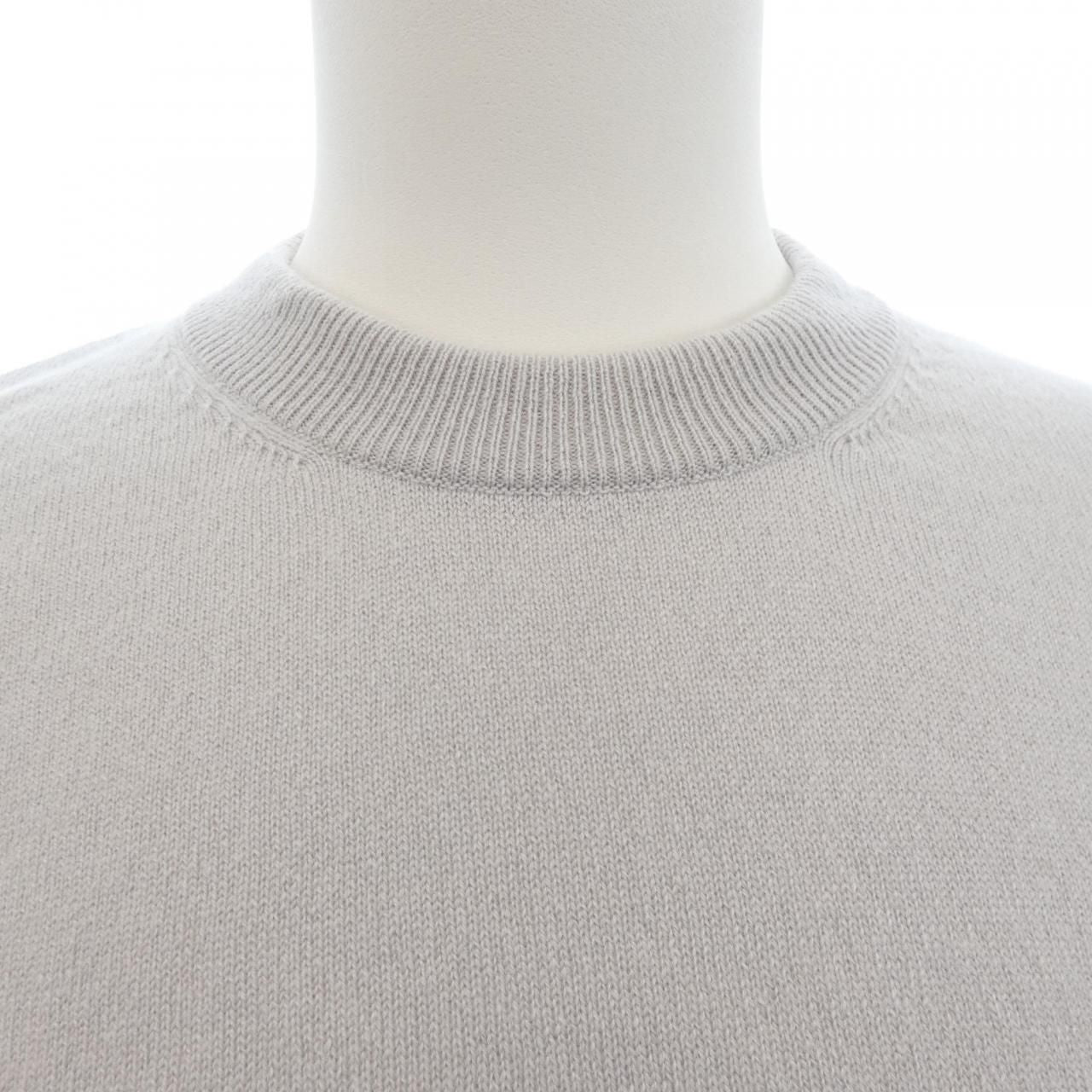 Hermes Knit Sweater Gray — view 5