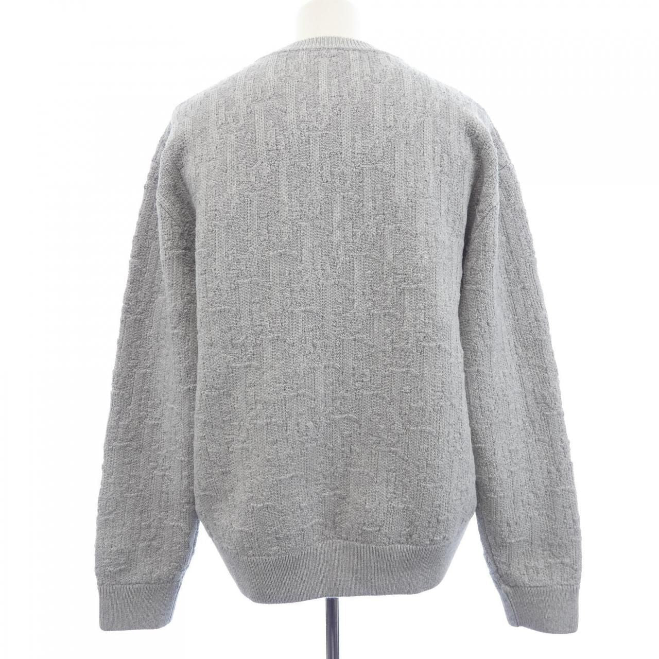 Dior Knit Sweater Gray — view 2