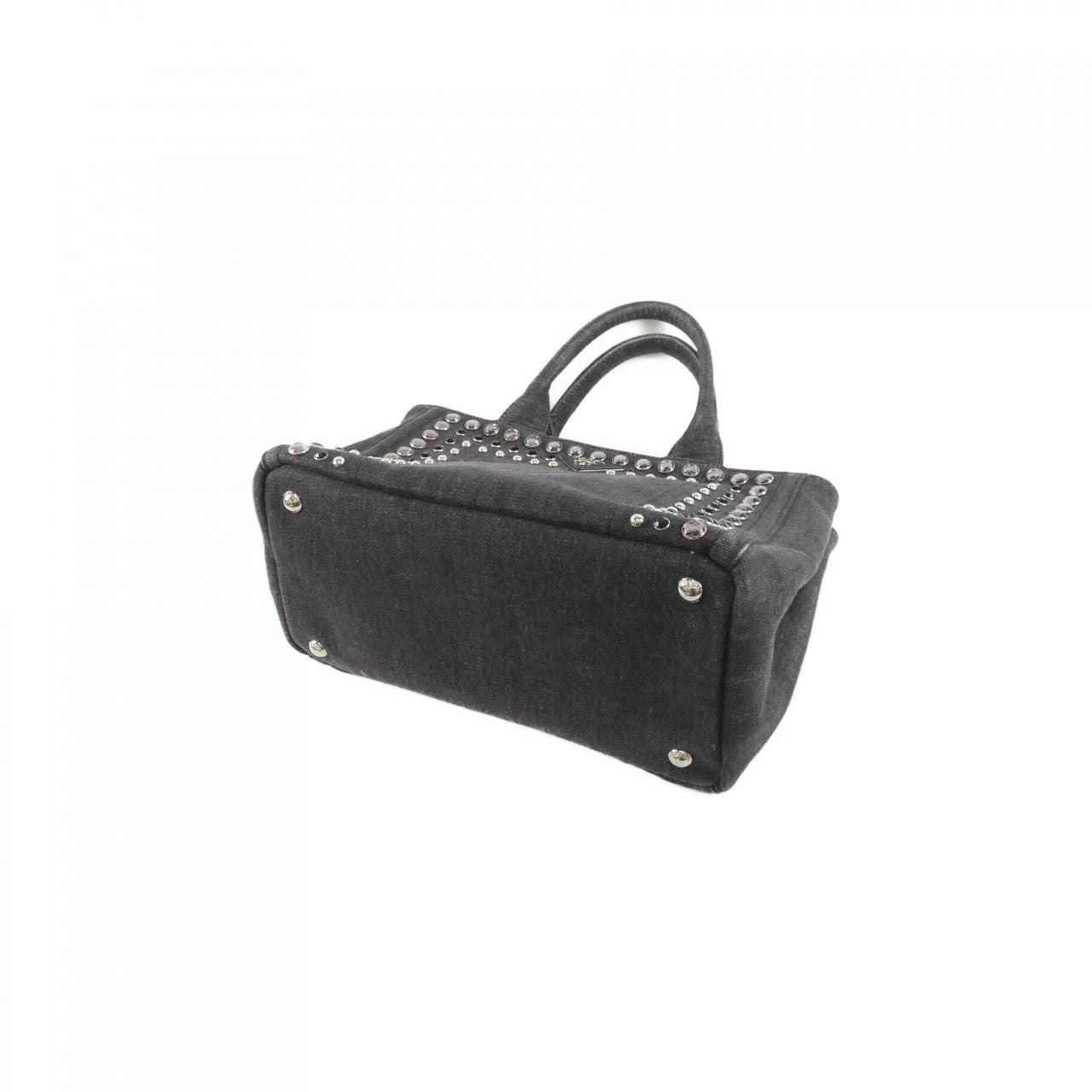 Prada Bag Handbag Silver — view 3