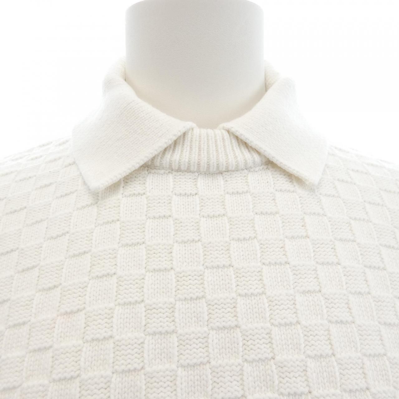 Louis Vuitton LV Damier Wool Blend Pullover Knit Sweater — view 5