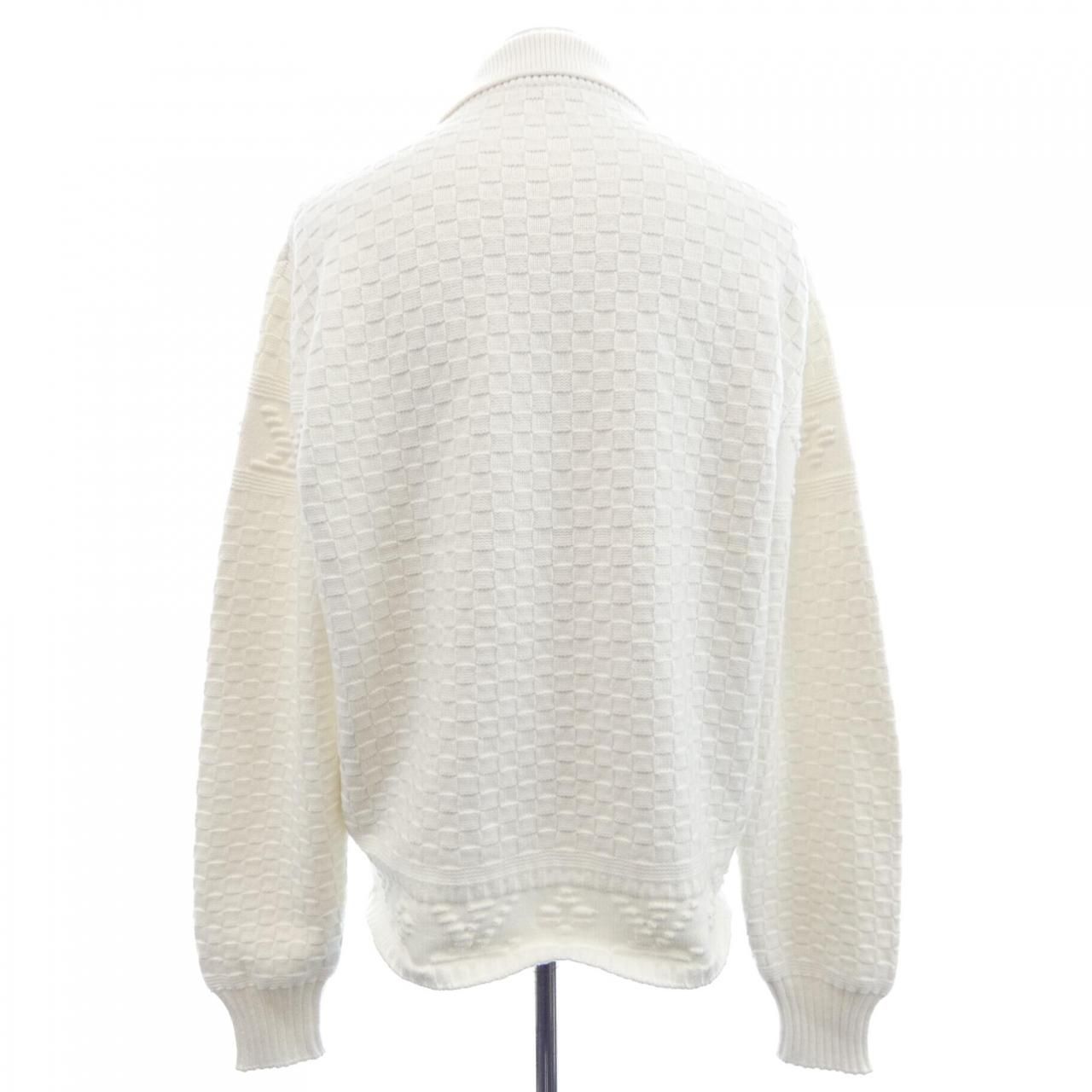 Louis Vuitton LV Damier Wool Blend Pullover Knit Sweater — view 2