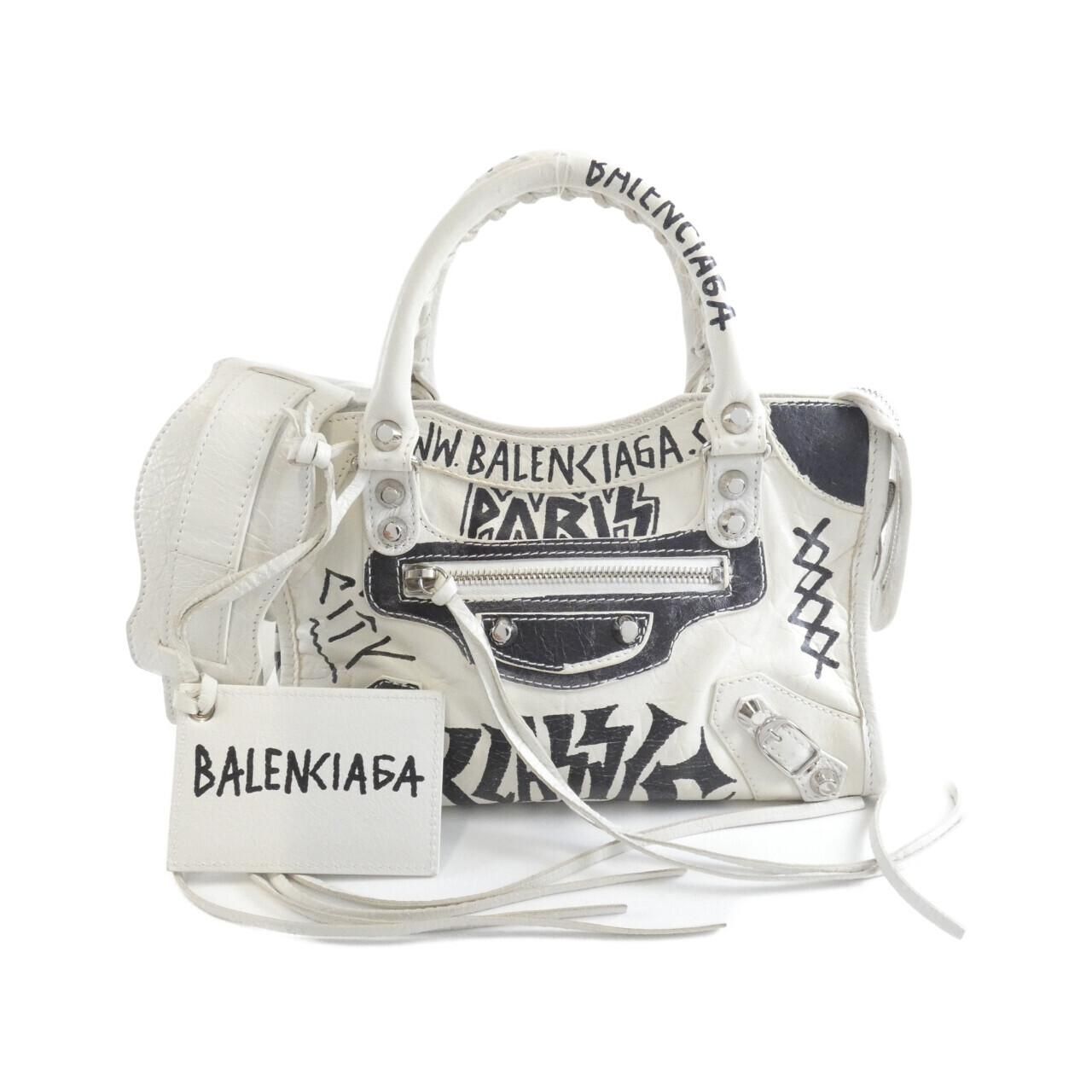 Balenciaga Graffiti Mini City Bag