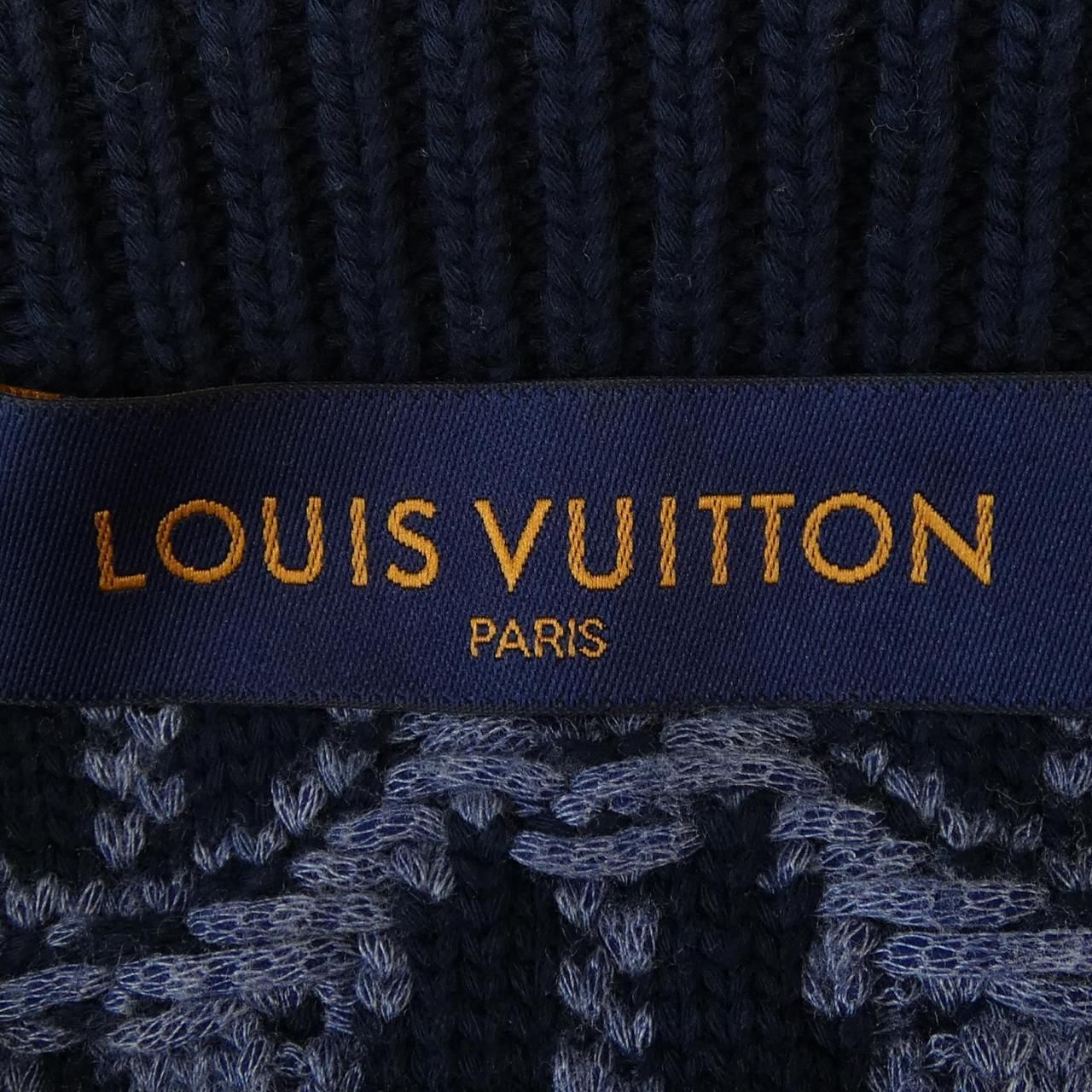 Louis Vuitton Monogram Flower Jacquard Knit Sweater — view 4