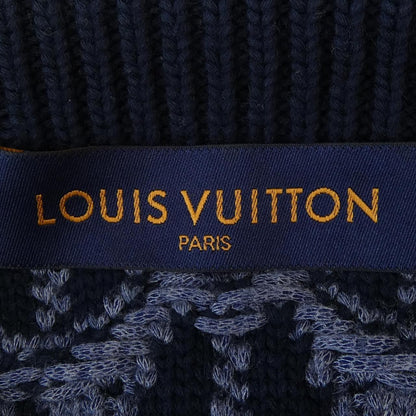 Louis Vuitton Monogram Flower Jacquard Knit Sweater — view 4