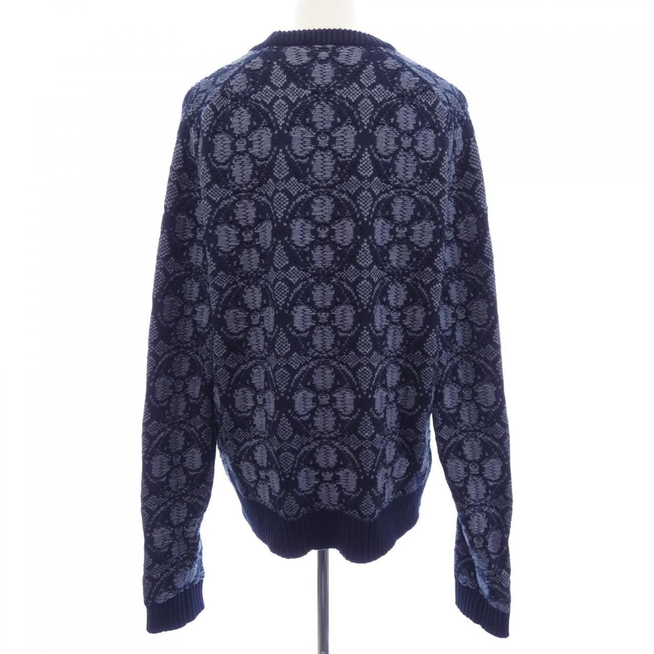 Louis Vuitton Monogram Flower Jacquard Knit Sweater — view 2