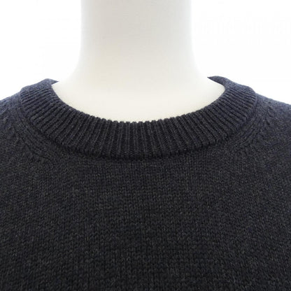 Louis Vuitton Embellished Long Sleeve Merino Wool Crew Neck Knit Sweater — view 5