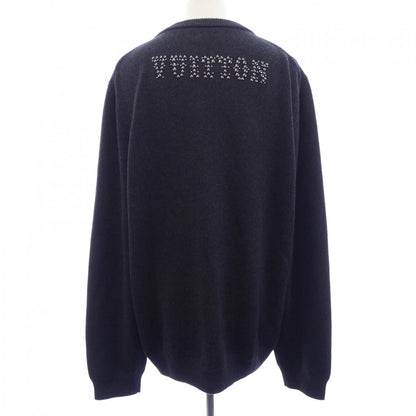 Louis Vuitton Embellished Long Sleeve Merino Wool Crew Neck Knit Sweater — view 2