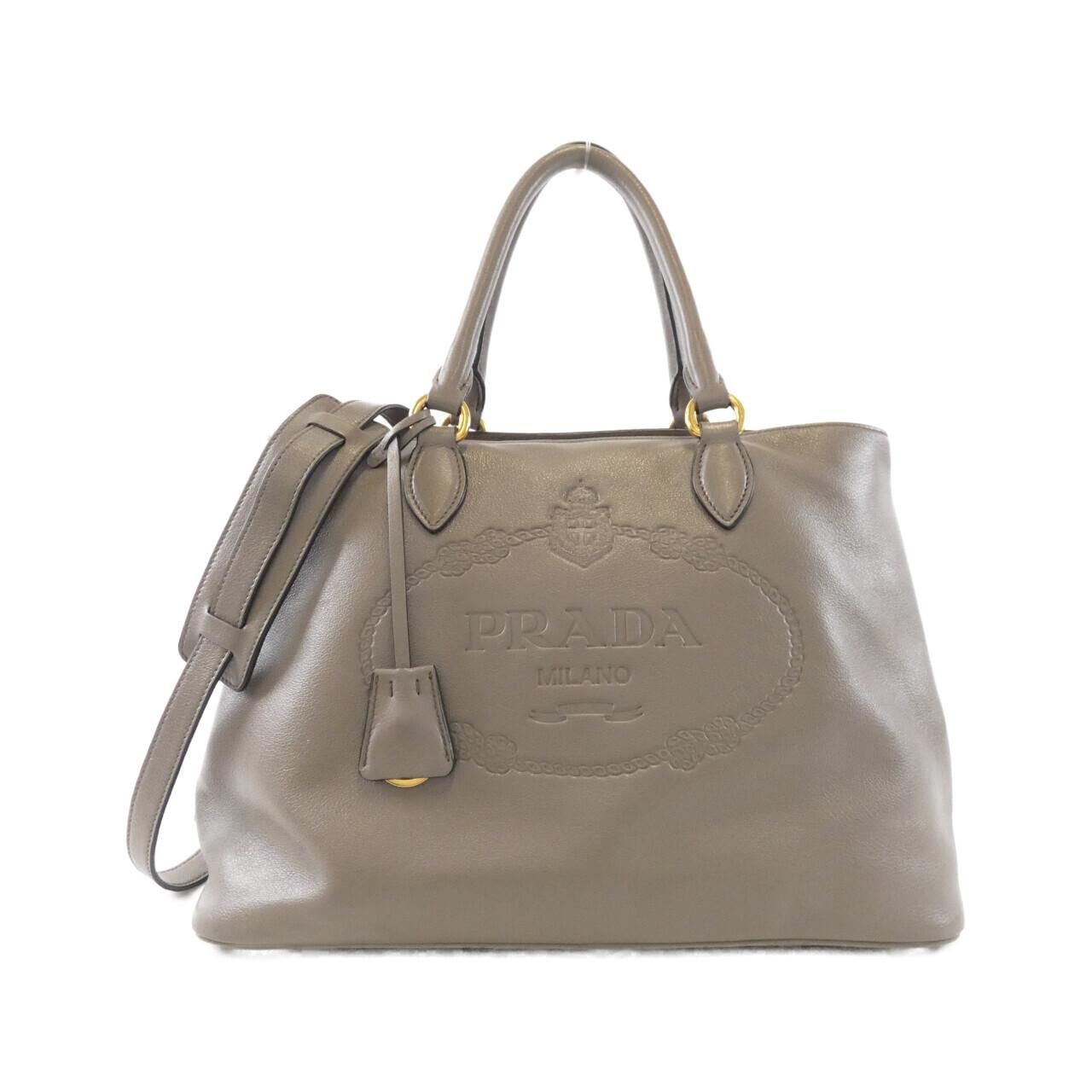 Prada Bag Handbag Gold