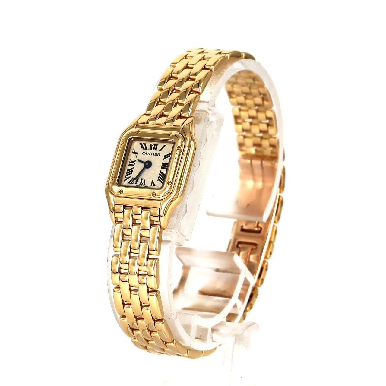 Cartier Mini Panthère YG Quartz Watch — view 2