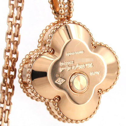 Van Cleef & Arpels Arcane Brush Cles Pendant Watch PG RG Quartz — view 4