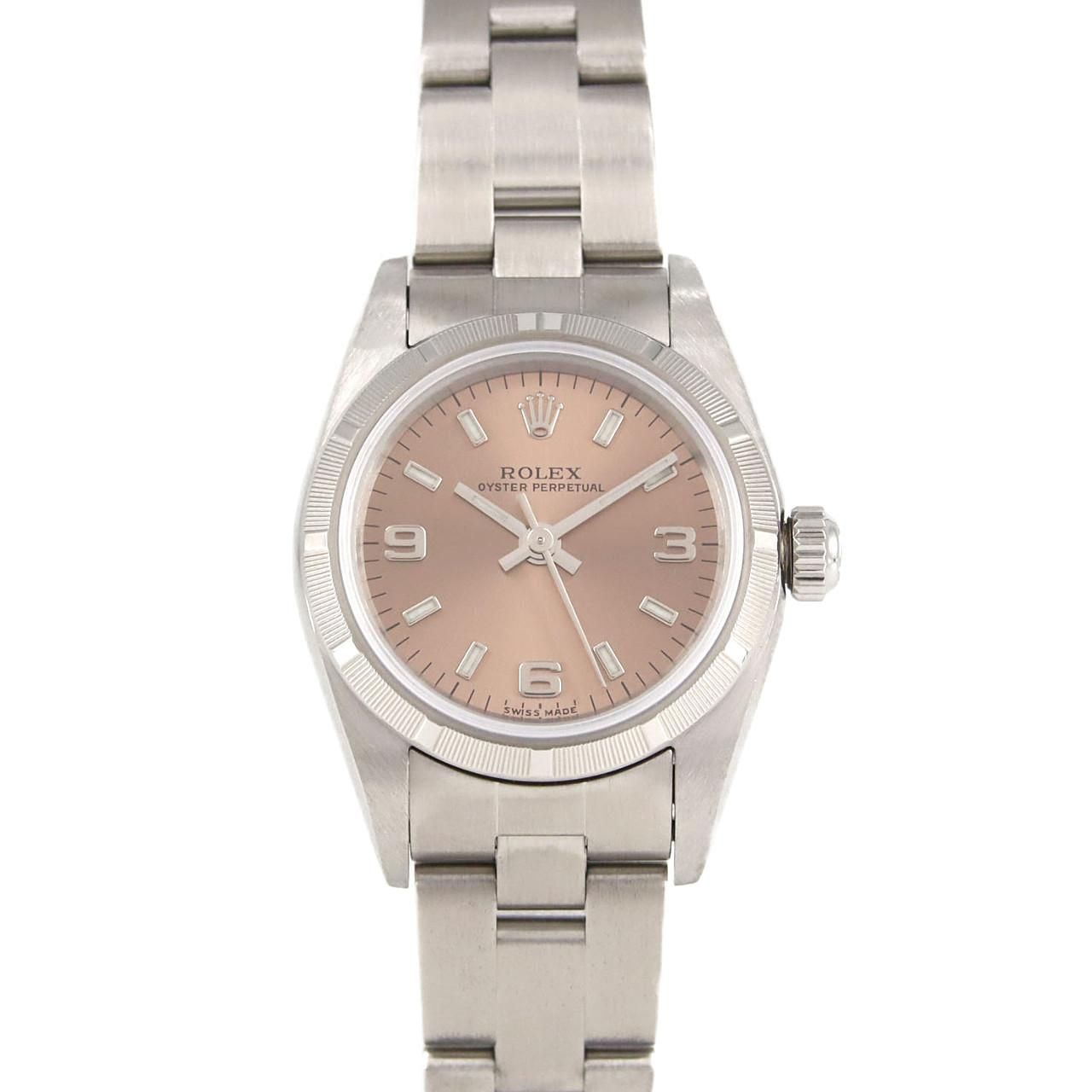 Rolex Oyster Perpetual SS Automatic Winding a Number Watch