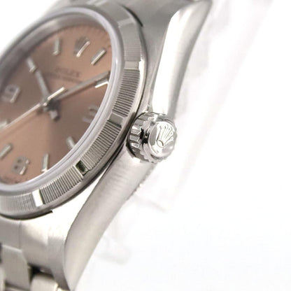 Rolex Oyster Perpetual SS Automatic Winding a Number Watch — view 5