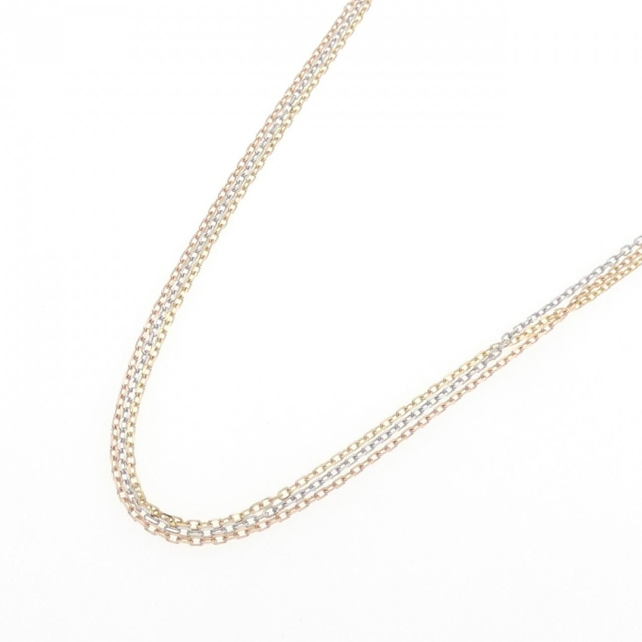 Cartier Trinity Necklace Gold — view 2