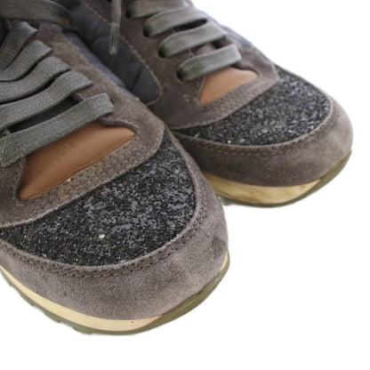 Brunello Cucinelli Sneakers Shoes Suede Gray TK — view 3