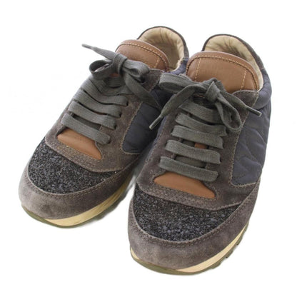 Brunello Cucinelli Sneakers Shoes Suede Gray TK — view 2