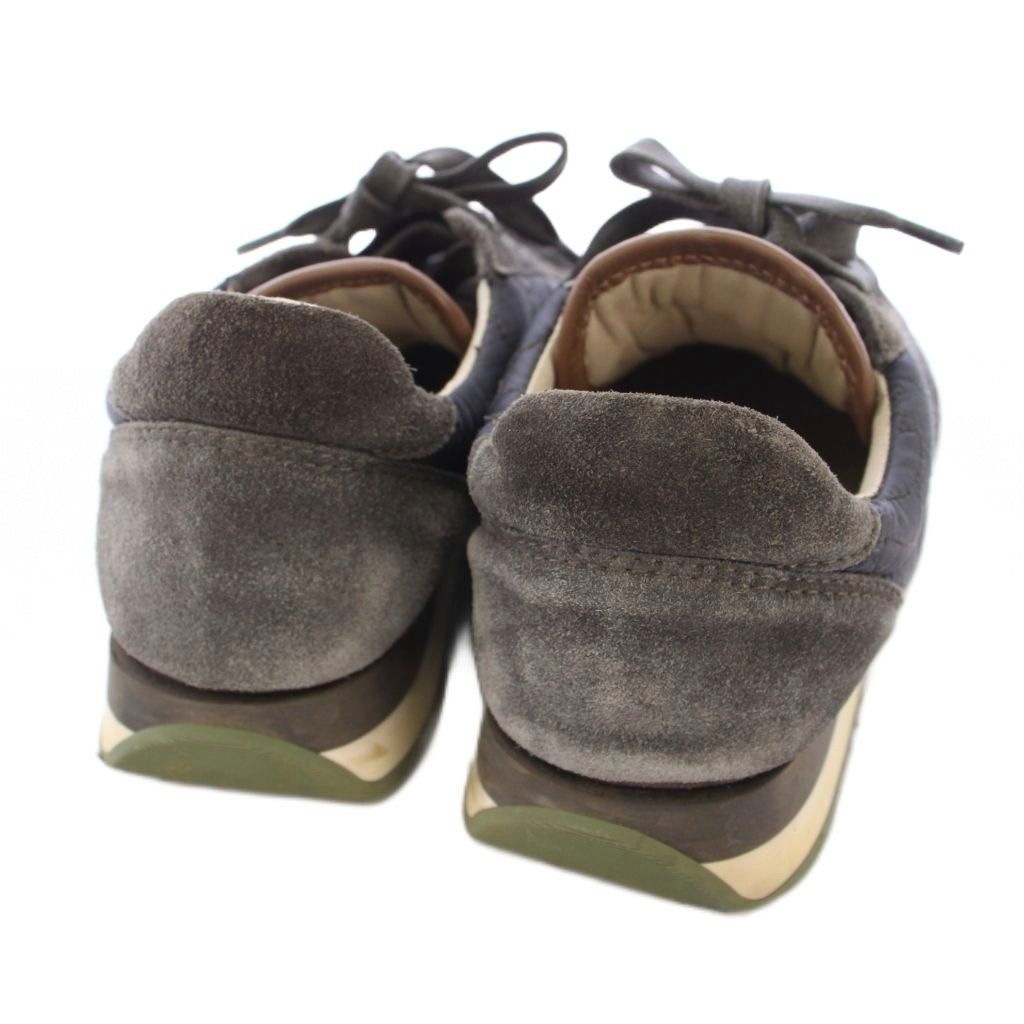 Brunello Cucinelli Sneakers Shoes Suede Gray TK — view 5