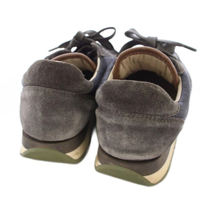 Brunello Cucinelli Sneakers Shoes Suede Gray TK — view 5