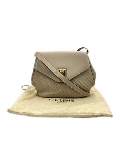 Celine Shoulder Bag Beige — view 8