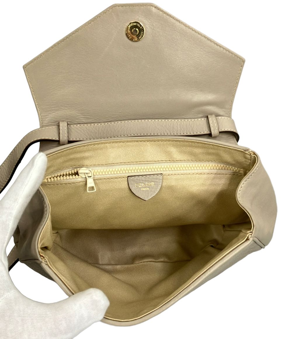 Celine Shoulder Bag Beige — view 5