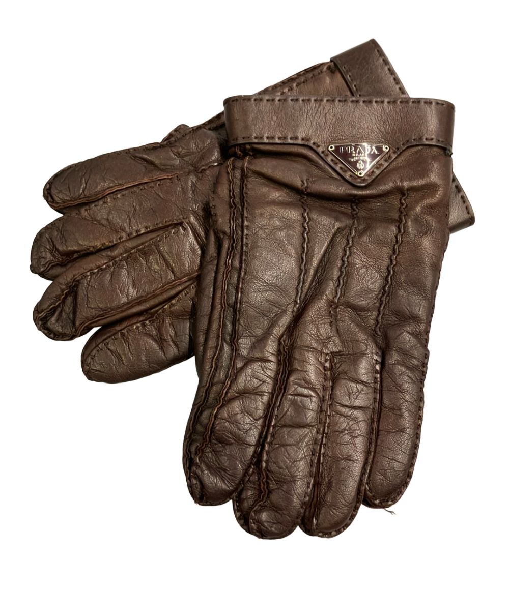 Prada Gloves Brown